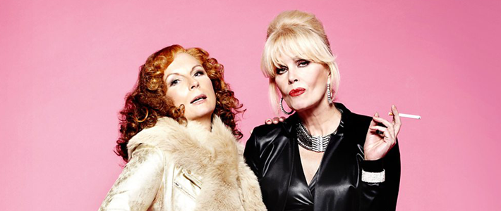 Jennifer Saunders and Joanna Lumley in Absolutely Fabulous: The Movie