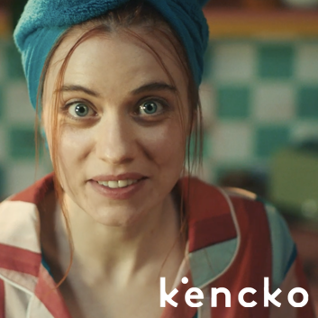 Still from the Kencko ad ‘a fresh start made smoother’ | Cast by Camilla Arthur Casting